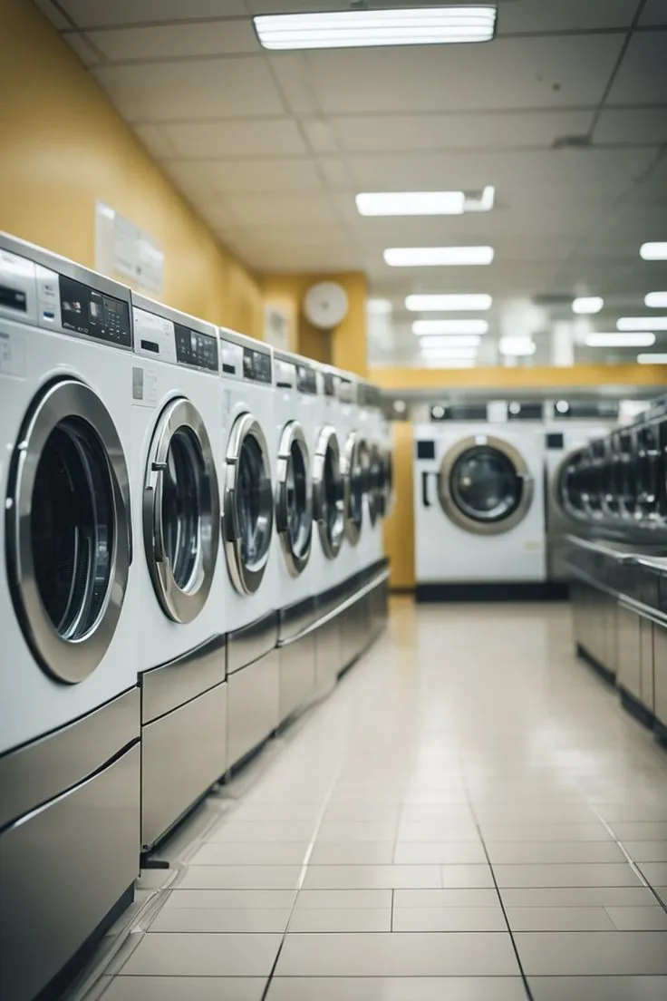 Sri Suria laundry facility washing machines